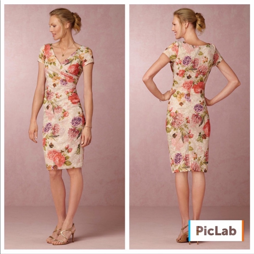 NWT Anthropologie BHLDN Adrianna Papell Coraline Dress Size 0